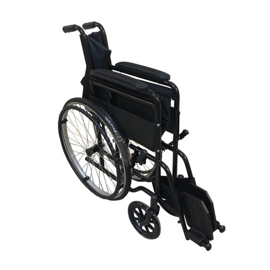 Economy Self Propelled Wheelchair folded