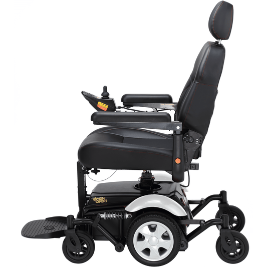 Merits Vision Sport Lift Power Chair side view