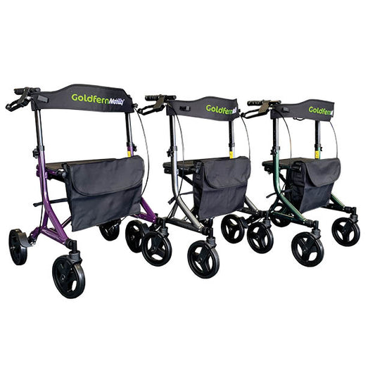Goldfern X-FOLD Rollator all colours