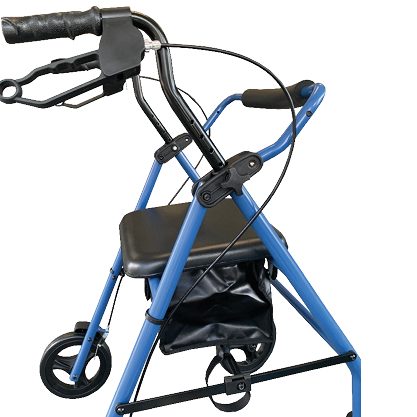 Goldfern ECO-Lite Rollator blue handles