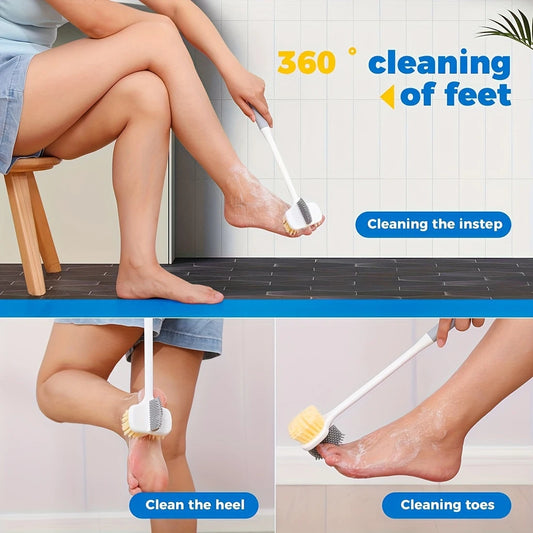 Foot and Toe Cleaning Brush usage examples