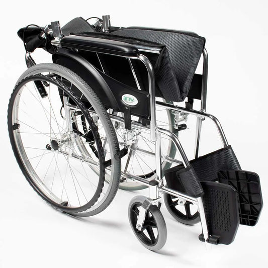 Premium Lightweight Wheelchair 18″ Folded