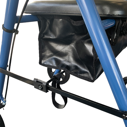 Goldfern ECO-Lite Rollator bag and folding mechanism