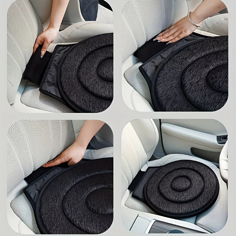 360° Rotating Car Seat Cushion fitting