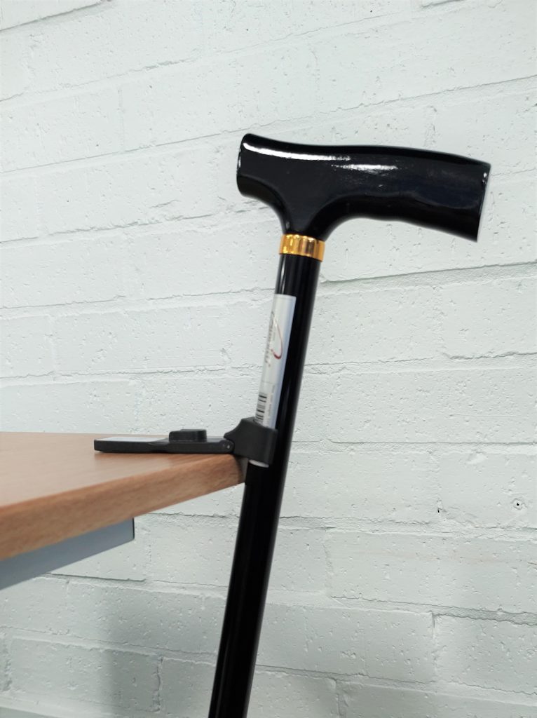 Table Top Cane Holder on cane