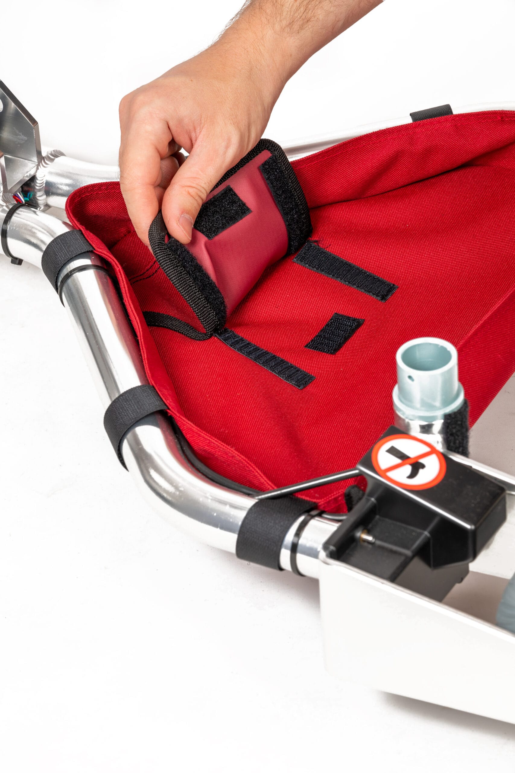 TravelScoot Escape Ultralight Travel Scooter brag/tray