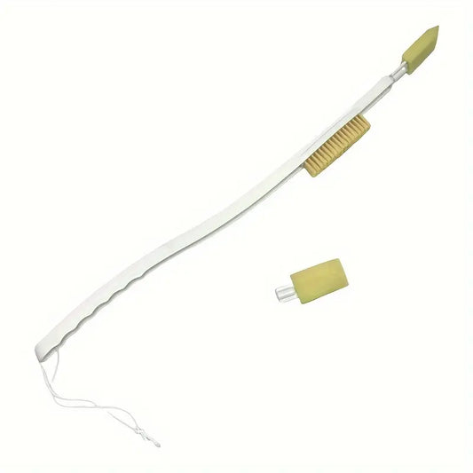 Foot Cleaning Scrub Brush With Long Handle image 1