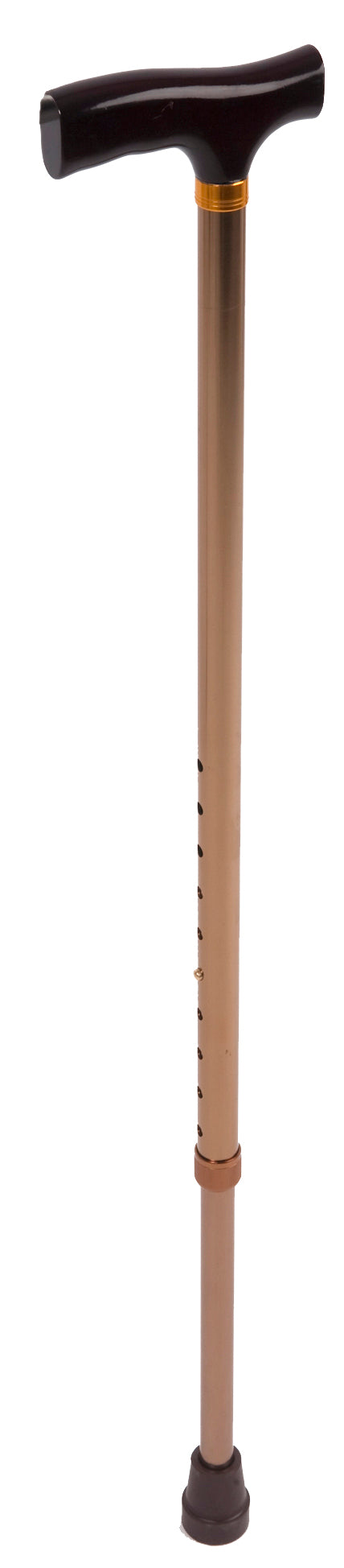 T-Handle Walking Stick Bronze