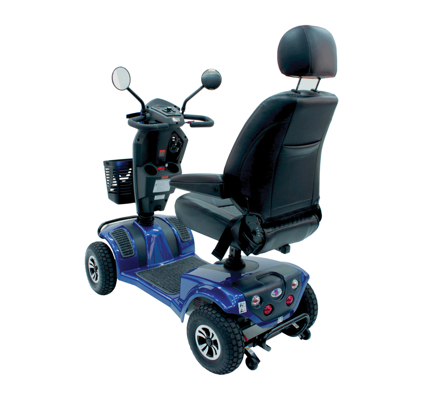 Heartway PF6KS+ mobility scooter midnight blue rear