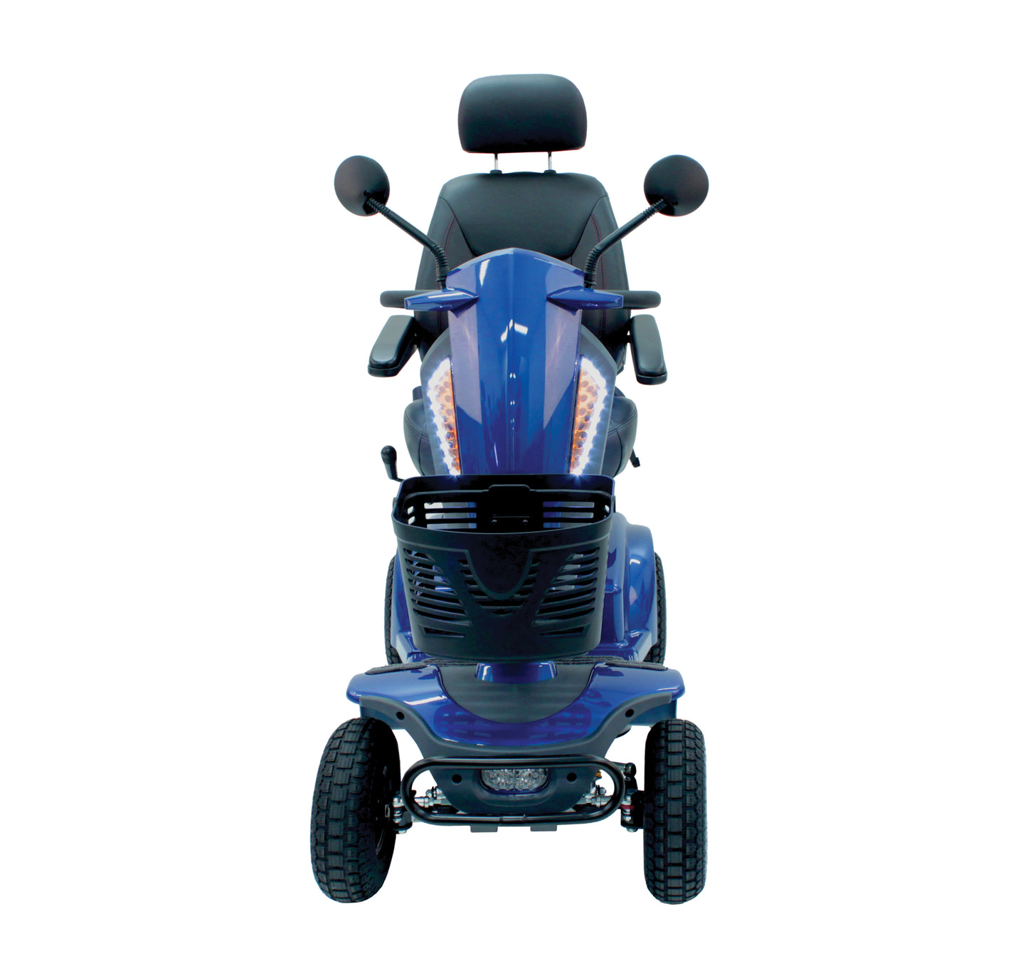 Heartway PF6KS+ mobility scooter midnight blue front