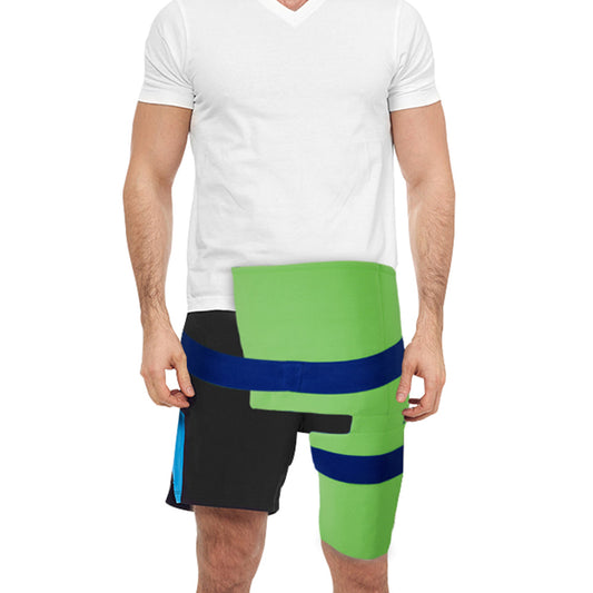 Polar Ice Shoulder and Hip Wrap – shown in use