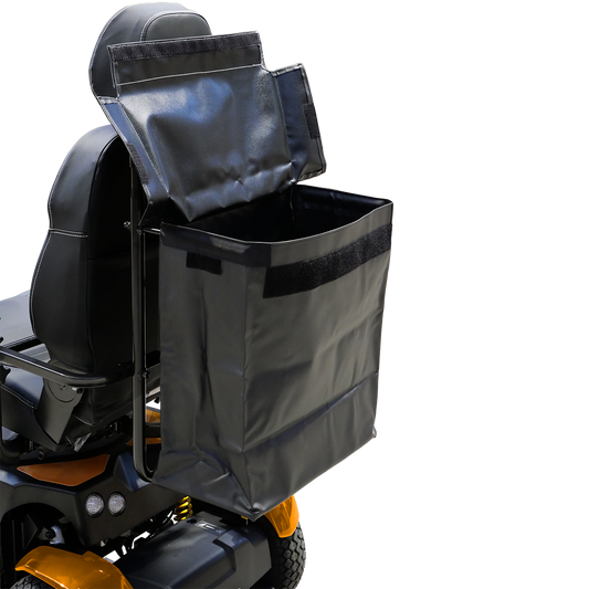 Scooter Backpack with Cane Holder Side open lid