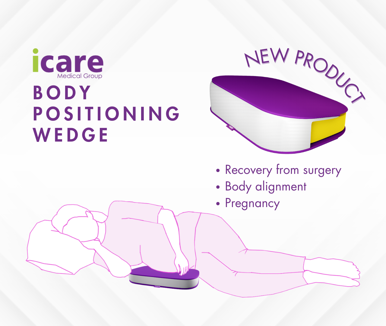 icare Body Positioning Wedge Information Sheet