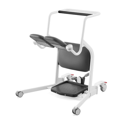 VertiHelp Transfer Aid with a seat and handle on a white background