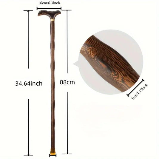 Premium Wooden Walking Stick dimensions