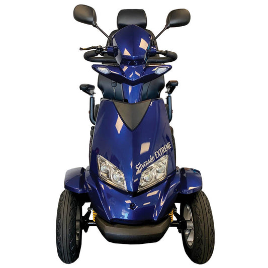 Merits Silverado Extreme Mobility Scooter blue front