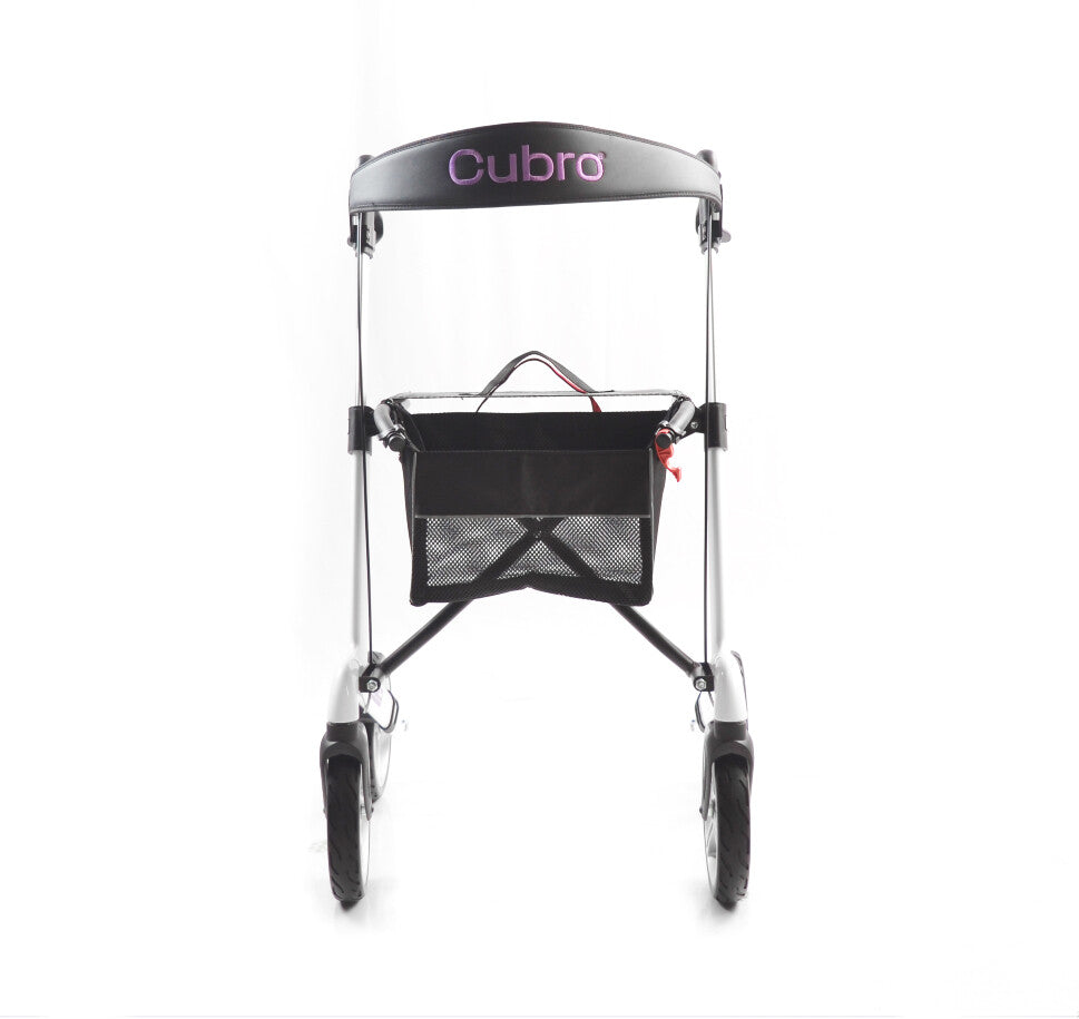 Freiheit X4 Carbon Fibre Rollator white back