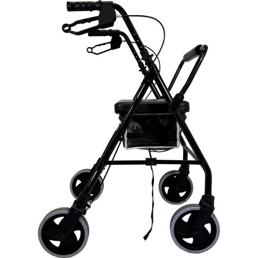 Heavy Duty Premium Rollator Side