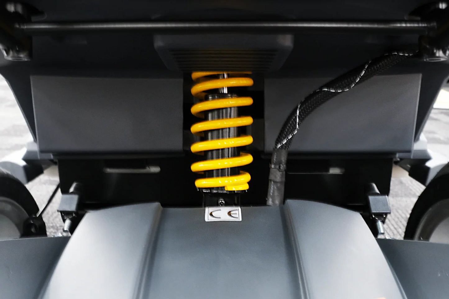 Heartway Vita S12 Mobility Scooter rear suspension