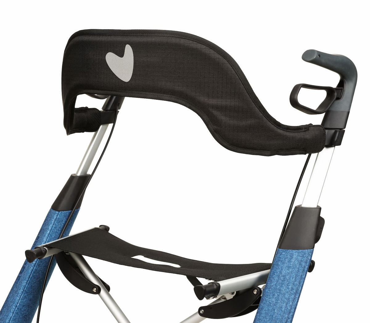 byACRE Nordic padded backrest with reflective heart and attachment clips
