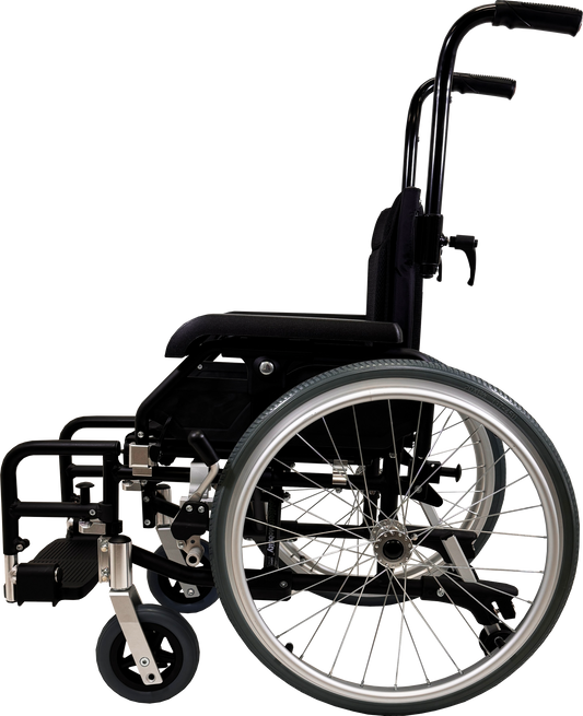Self-Propelled Pediatric Wheelchair Side