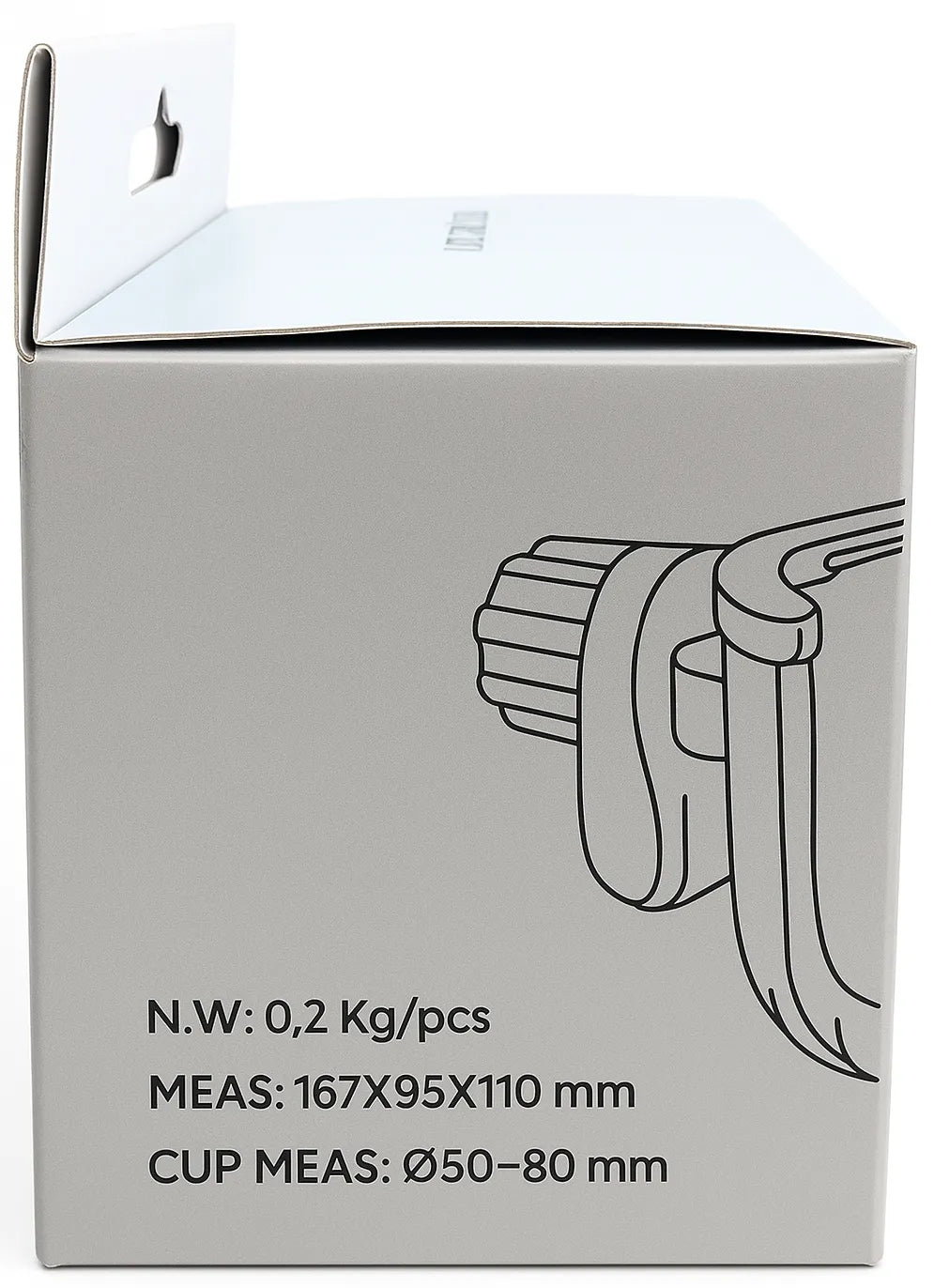 ACR01070 - Cup Holder packaging left side