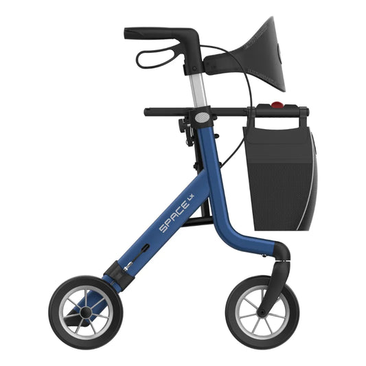 Rehasense Space LX Electric Blue Soft PU wheels