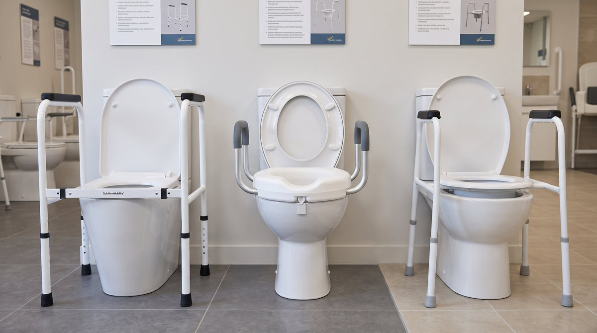 Raised Toilet Seat vs Over-Toilet Frame vs Toilet Surround: Which Is Right?