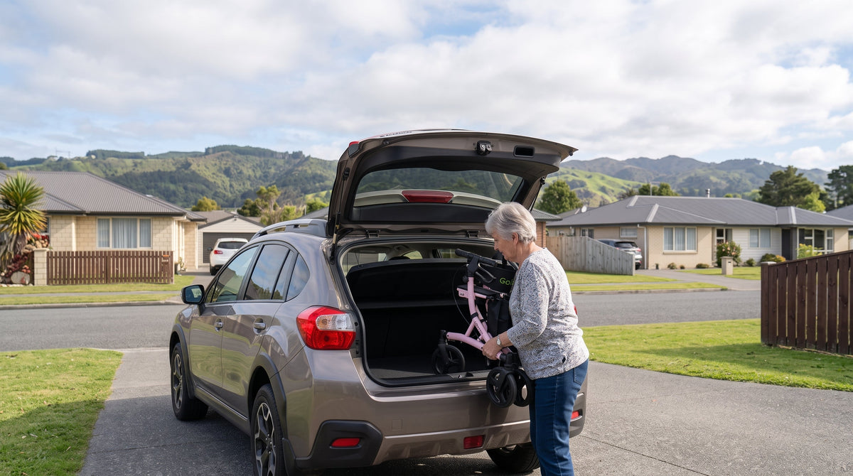 How Heavy Is Too Heavy? Choosing a Rollator You Can Lift Into a Car
