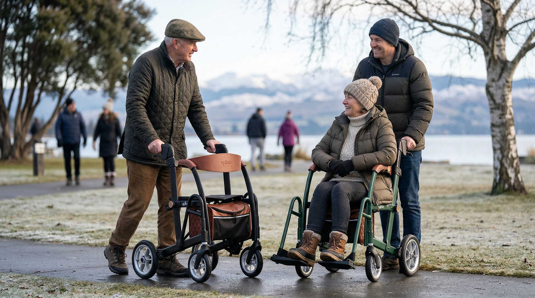 Rollator vs 2-in-1 Walker Wheelchair: Which Mobility Aid Suits Your Day?