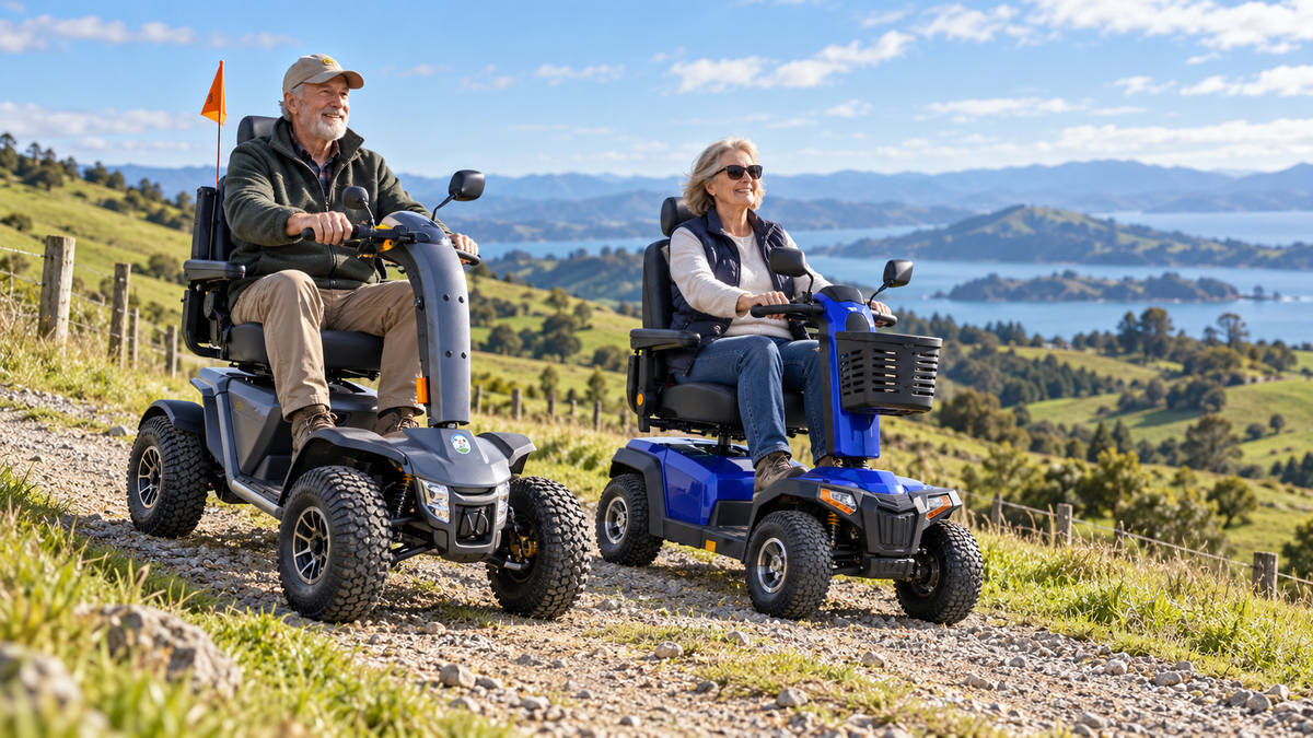 Which Mobility Scooter Is Better for Hills and Rougher New Zealand Terrain?