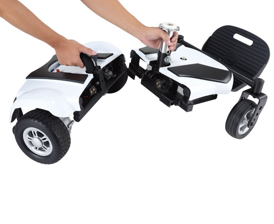 Regal EZ Power Chair chassis in two parts