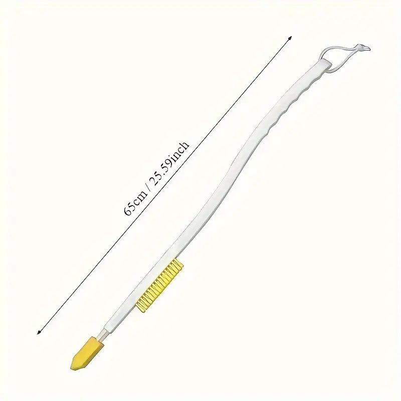 Foot Cleaning Scrub Brush With Long Handle image 0
