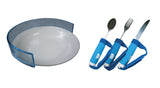 Full Easy Grip Cutlery and splash proof Dinner Set 