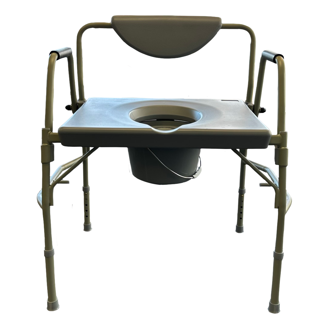 Heavy Duty Commode front view