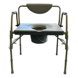 Heavy Duty Commode front view
