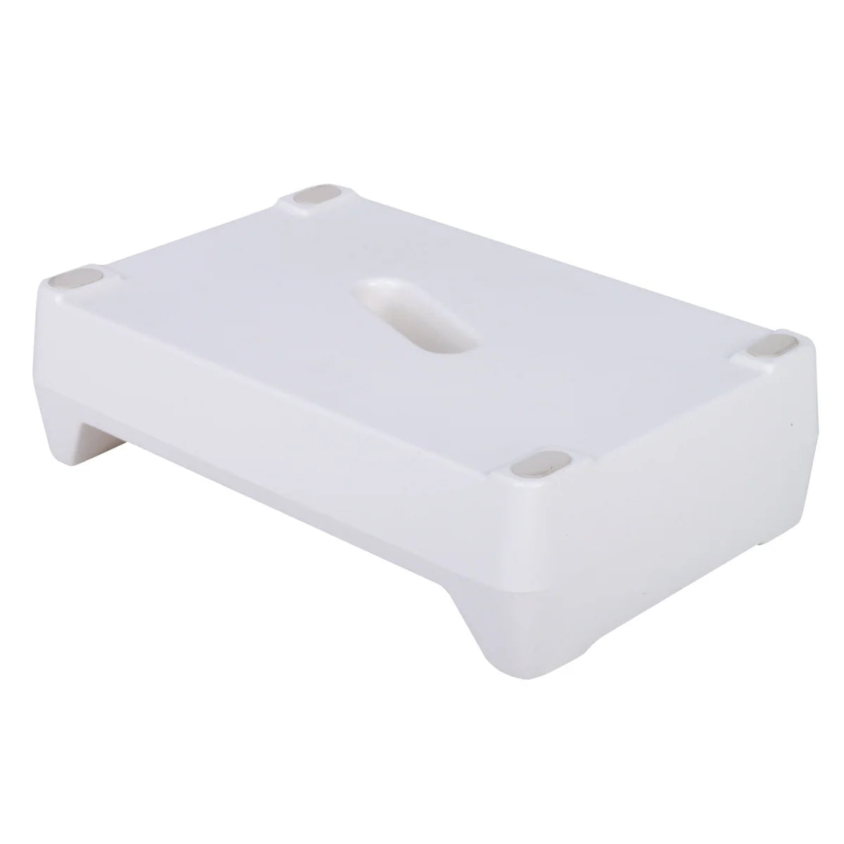 A white Ashby Bathroom Two Step, shown on a plain white background.