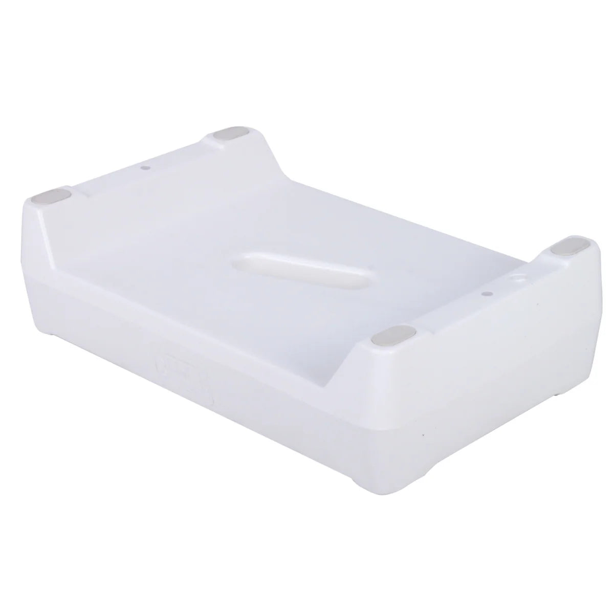 A white Ashby Bathroom Two Step, shown on a plain white background.