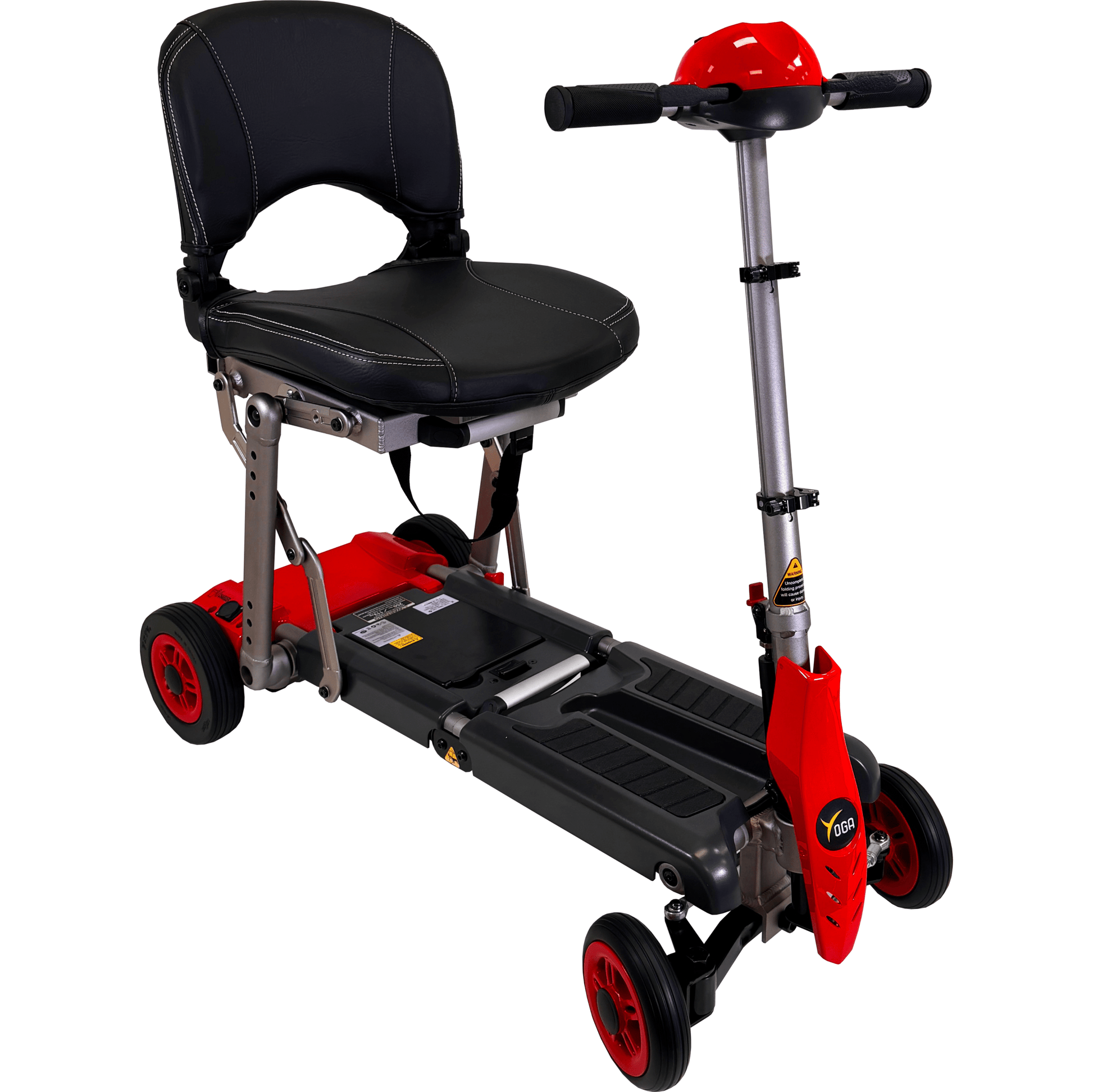 Merits Yoga Portable Travel Scooter front quarter view