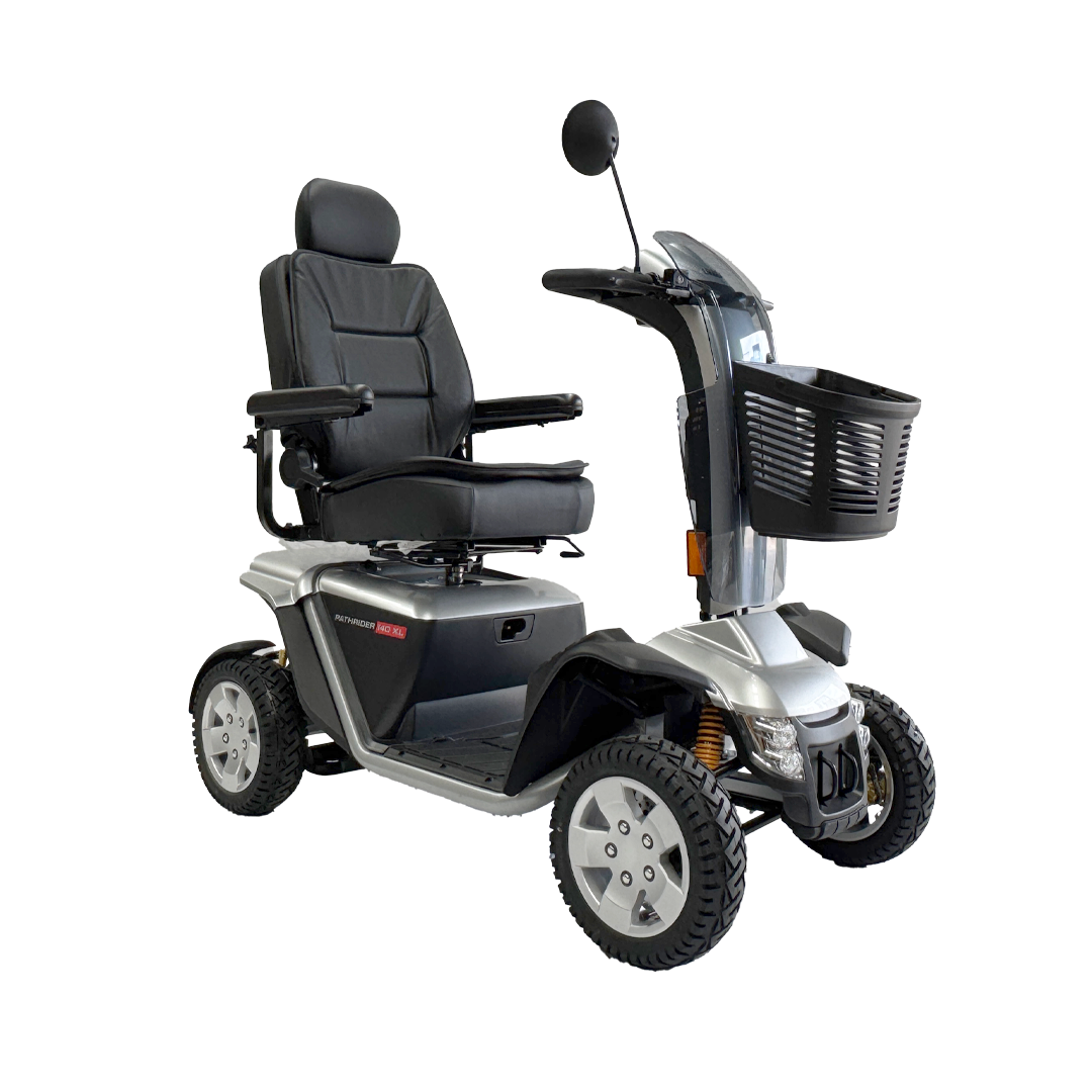 Pride Mobility Pathrider 140XL Mobility Scooter Silver