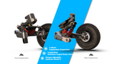 Veehop Electric ATV motor and suspension details