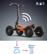 Veehop Electric ATV GPS and Phone Tracking details
