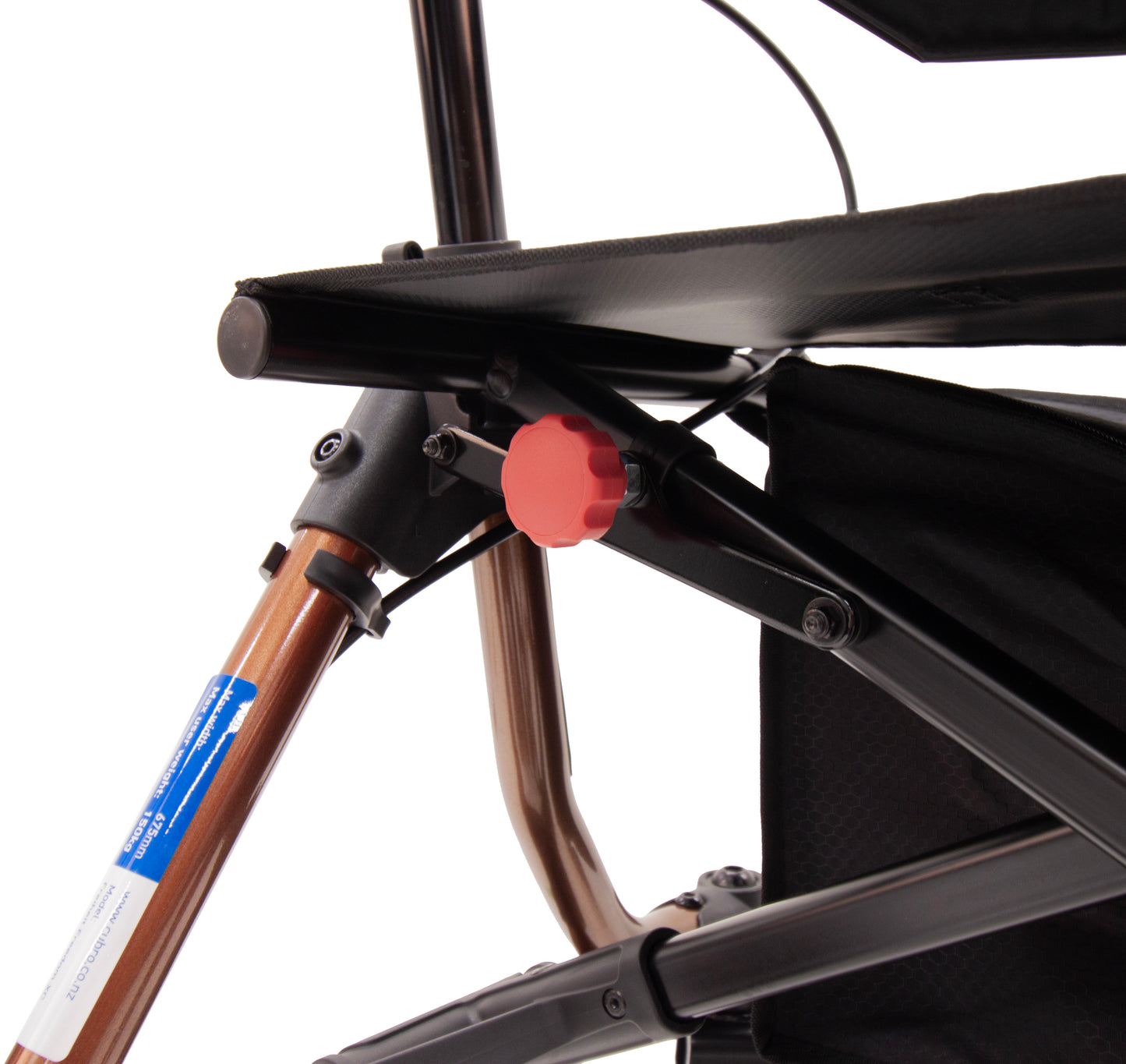 Freiheit XC Outdoor Walking Frame close up seat