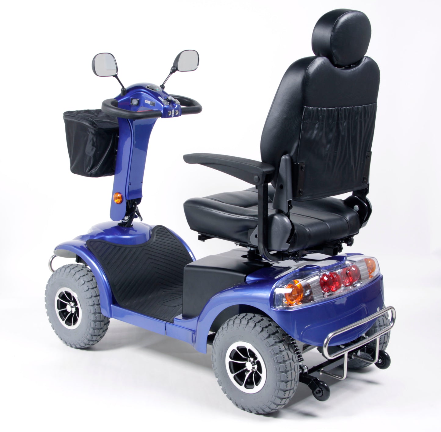 AMW Maxi HT (Heavy Terrain) Scooter Blue Rear