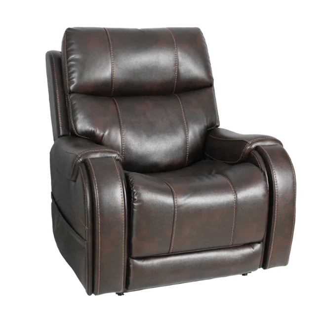 Theorem Seagrove Power Lift Recliner Chair Walnut