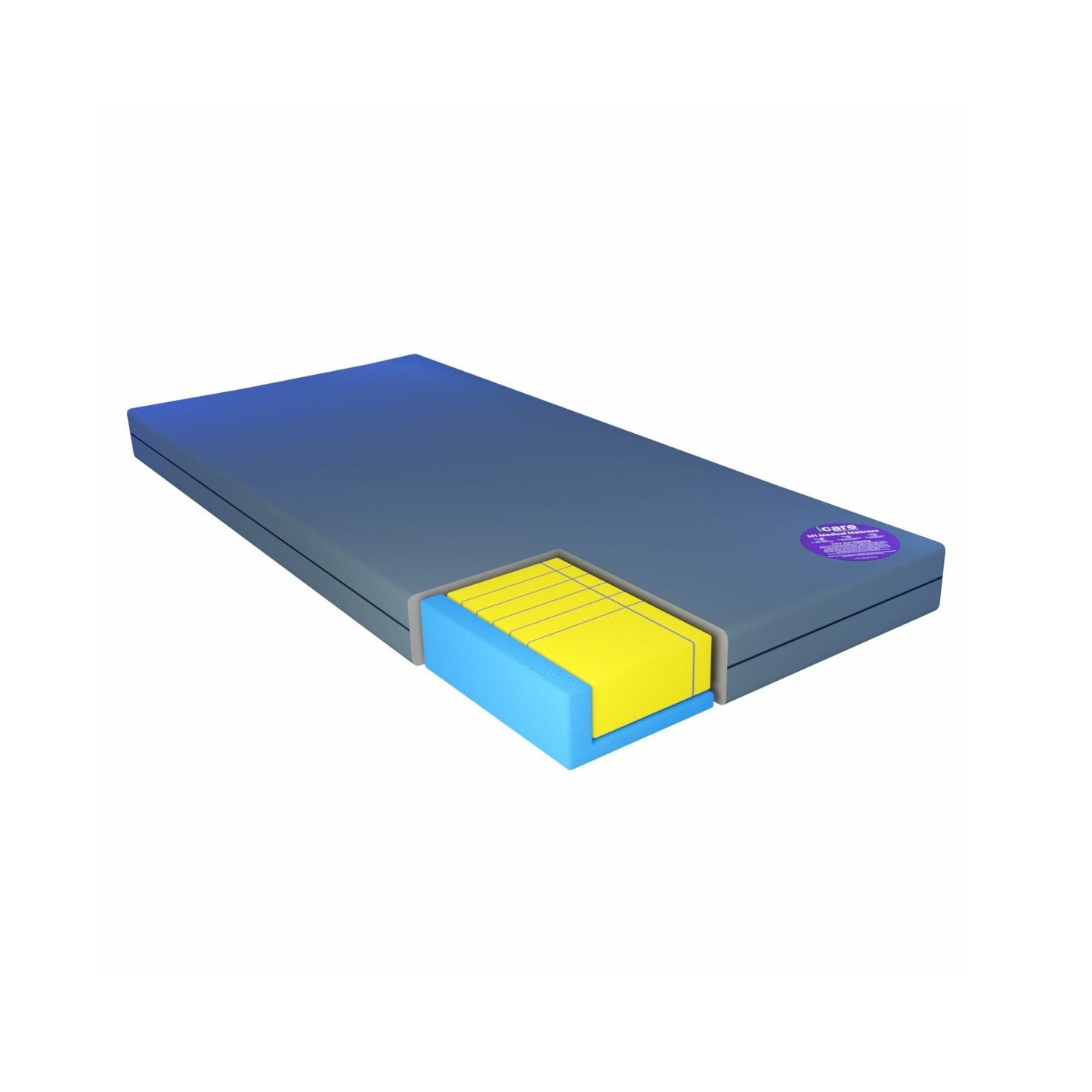 icare M1 Medical Mattress Cut Away Render