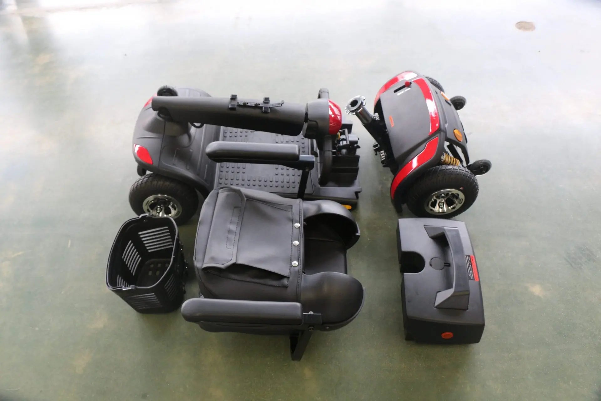 AMW Urban Scooter broken apart