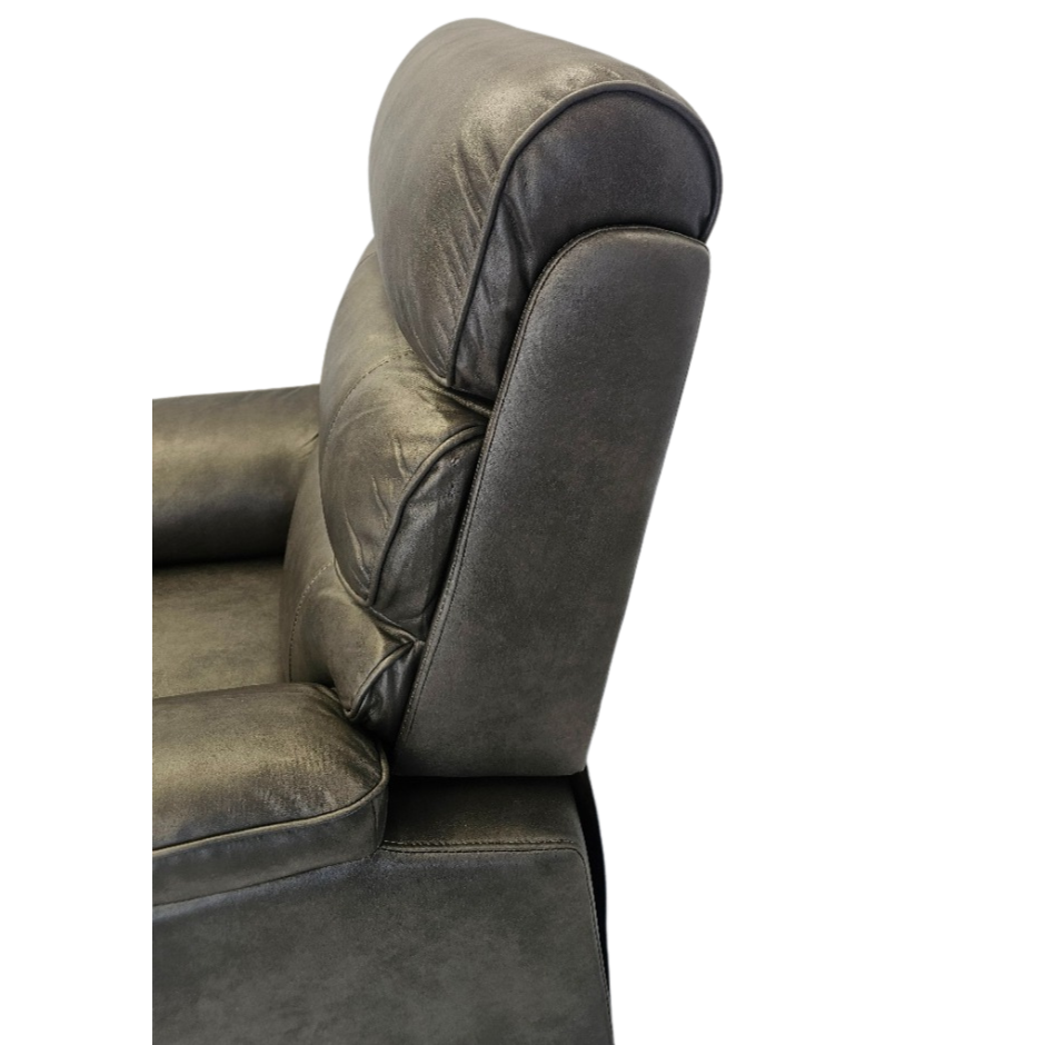 Prestige Electric Reclining Lift Chair - Grey head rest