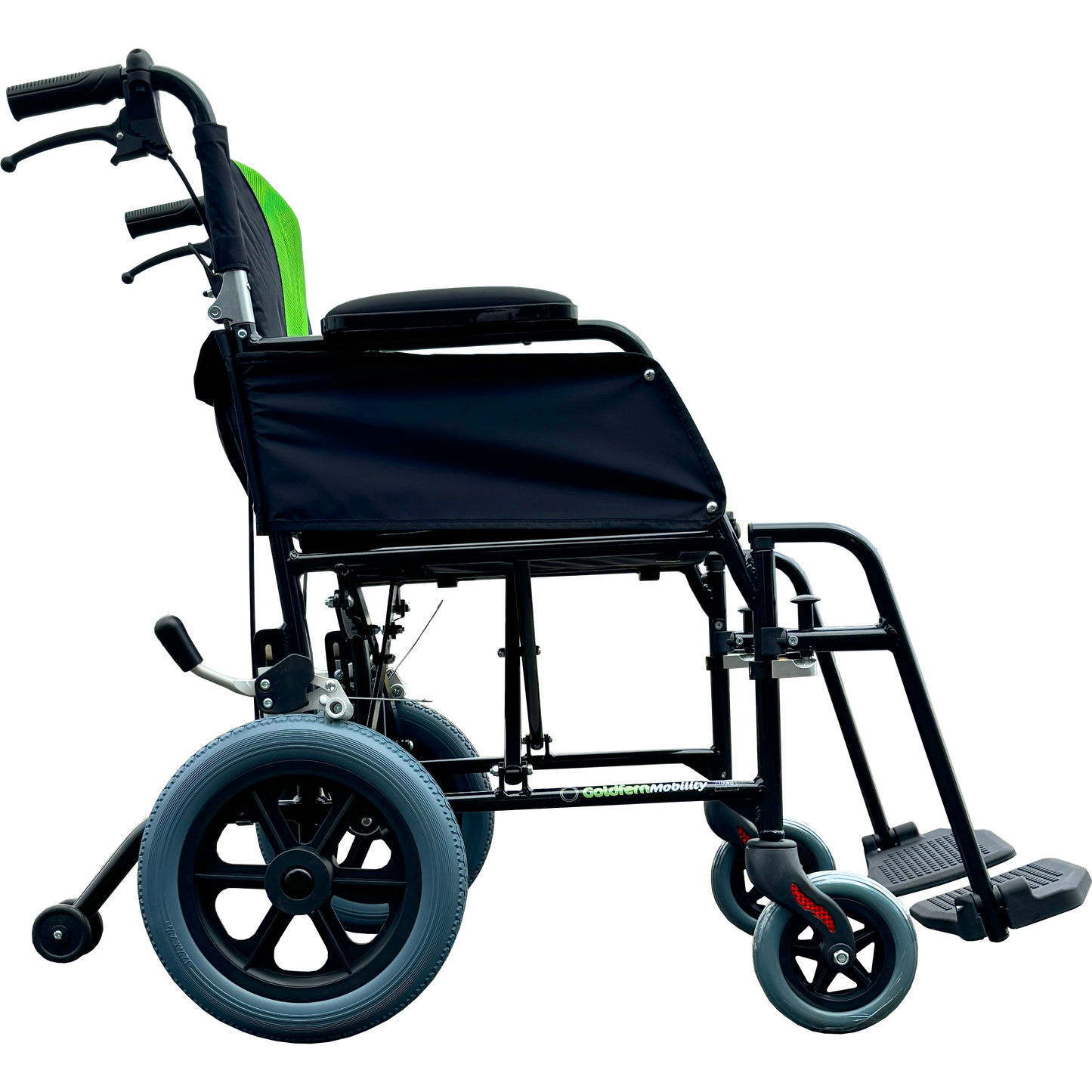 GF Lightweight Premium Transit Wheelchair side