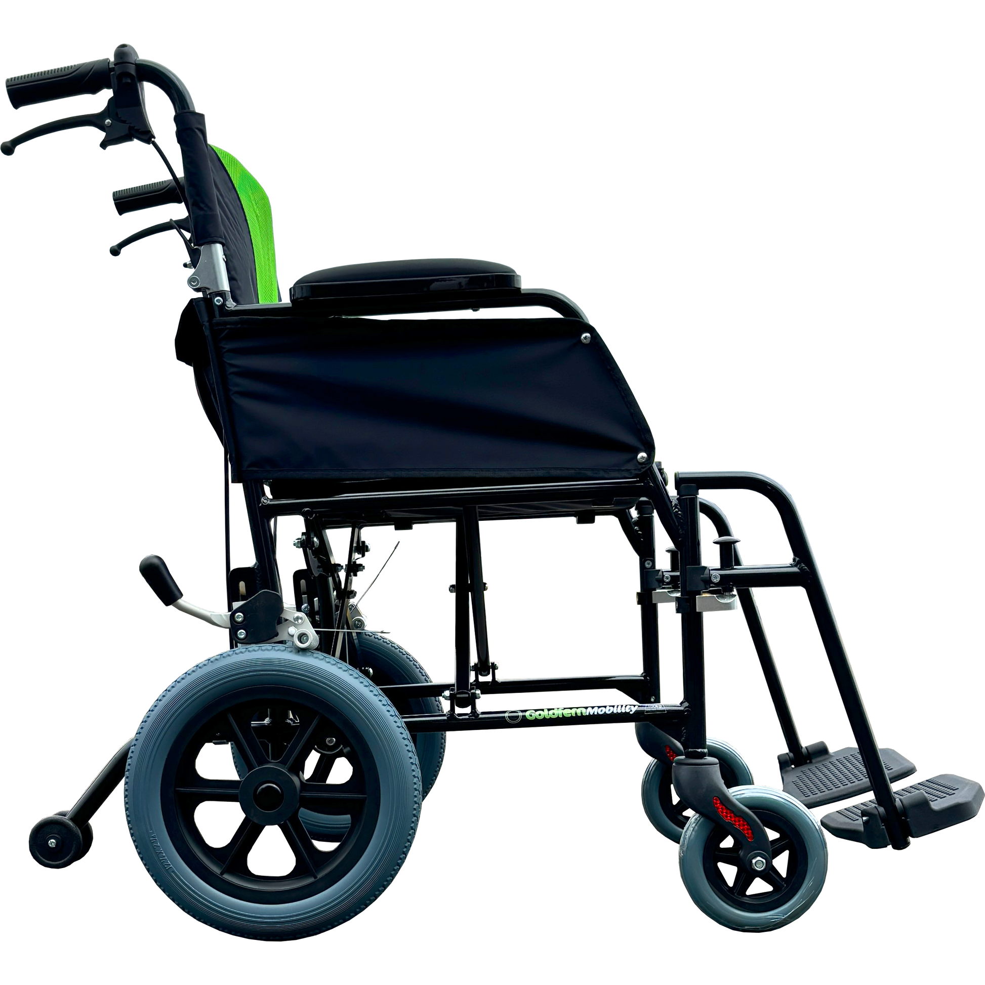 GF Lightweight Premium Transit Wheelchair side